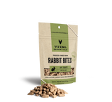 Vital Essentials Cat Freeze-Dried Rabbit Bites Cat Treats