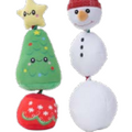 Territory Holiday Jointed Plush Toys 12"