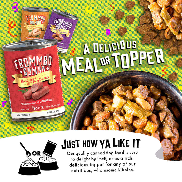 Fromm Gumbo Hearty Stew Canned Dog Food