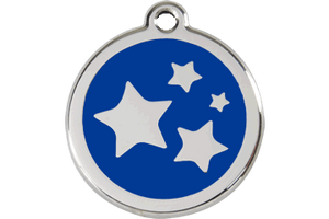 Red Dingo Enamel Pet ID Tag - 1ST - Star - Paw Naturals