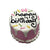 Bubba Rose Biscuit Co. Pink Birthday Baby Cake (Shelf Stable) Bakery Treat