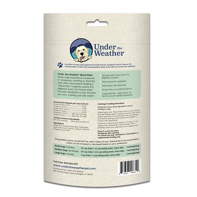 Under The Weather Rice, Hamburger & Bone Broth Bland Diet 6.5oz