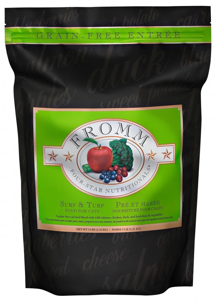 Fromm Four Star Surf & Turf Dry Cat Food - Paw Naturals