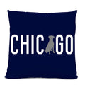 Sophisticated Pup Chicago Labrador Navy Pillow 14" x 14" Spun Polyester
