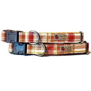 Very Vintage Designs Autumn Air Organic Cotton Pet Dog & Cat Collar - Paw Naturals