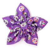 The Worthy Dog Skeletons Purple Collection Flower