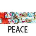 Very Vintage Designs Peace Organic Cotton Collars & Leashes
