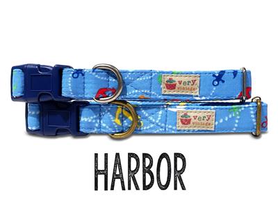Very Vintage Designs Harbor Organic Cotton Collars & Leashes