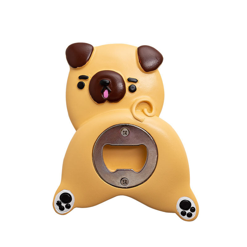 Pearhead Pug Butt Bottle Opener