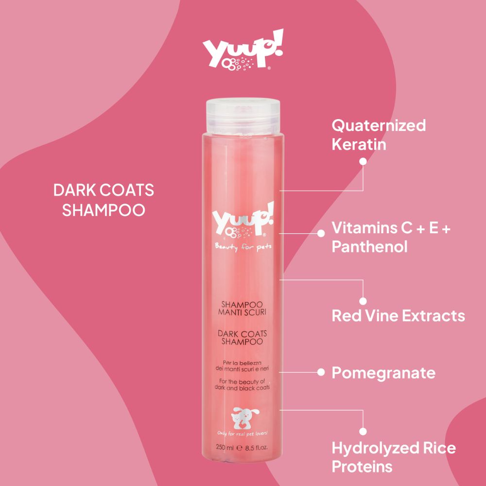 Yuup! Dark Coats Shampoo for Dogs & Cats 250ml