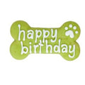 Bosco and Roxy's Happy Birthday Bone Green Bakery Dog Treat