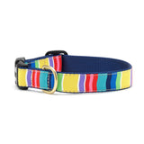 Up Country Colorful Stripe Dog Collar & Leash Collection