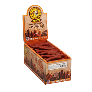 Happy Howie's Deli-Style Sausage Links Dog Treat 4" / Lamb - Paw Naturals
