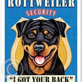 Retropets Rottweiler Security