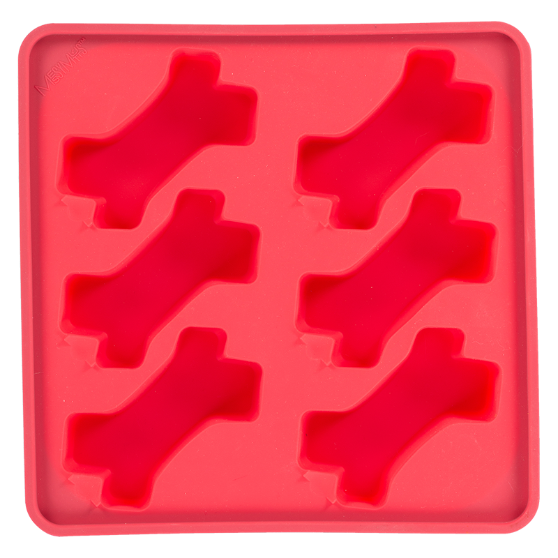 Messy Mutts Framed "Spill Resistant" Silicone Popsicle Mold 9.5"x9.5" Watermelon - Paw Naturals