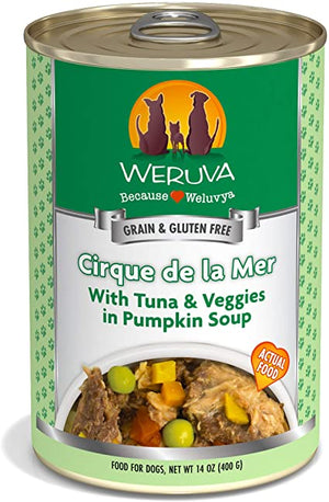 Weruva Classic Canned Dog Food 14oz Cirque De La Mer - Paw Naturals