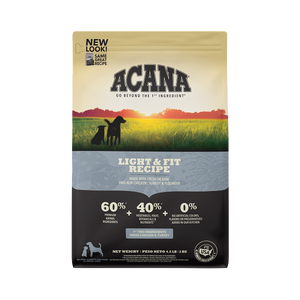 Acana Heritage Light & Fit Dry Dog Food 4.5lb - Paw Naturals