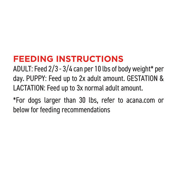 Acana Premium Chunks Canned Dog Food - Paw Naturals