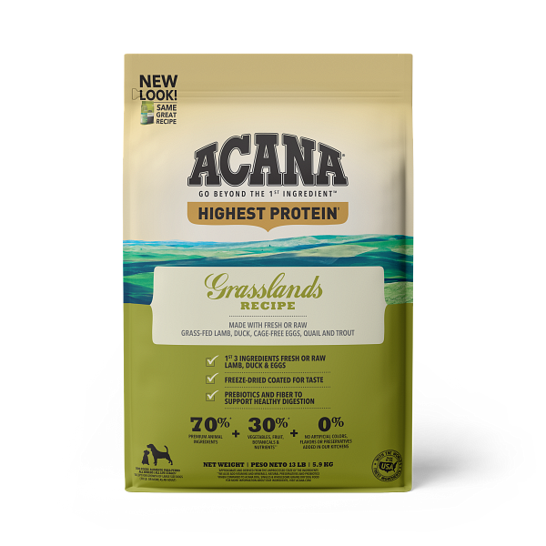 Acana Regionals Grasslands Dry Dog Food 13lb - Paw Naturals