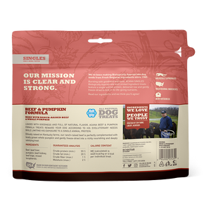 Acana Beef & Pumpkin Freeze-Dried Dog Treat 1.25oz - Paw Naturals