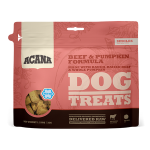 Acana Beef & Pumpkin Freeze-Dried Dog Treat 1.25oz - Paw Naturals