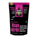 Raw Bistro Frozen Bison Entree For Dogs 3lb - Paw Naturals