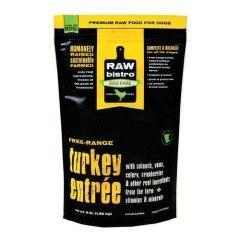 Raw Bistro Frozen Turkey Entree For Dogs - Paw Naturals