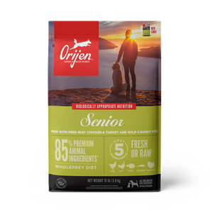 Orijen Senior Dry Dog Food 13lb - Paw Naturals