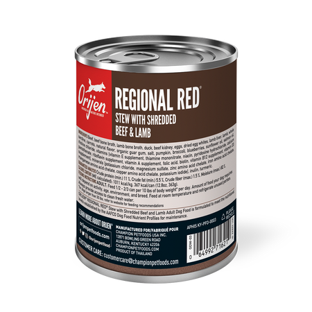 Orijen Premium Stew Regional Red Canned Dog Food