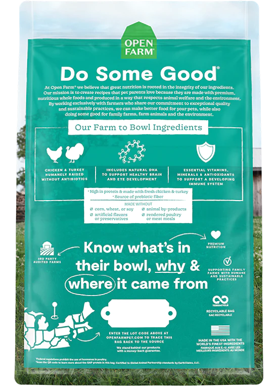 Open Farm Cat Grain Free Kitten Recipe Dry Cat Food - Paw Naturals