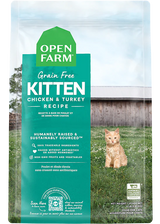 Open Farm Cat Grain Free Kitten Recipe Dry Cat Food 4lb - Paw Naturals