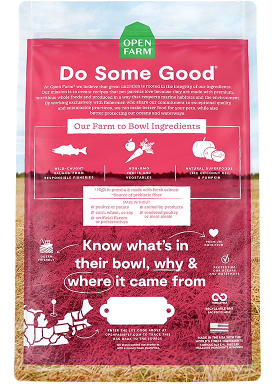Open Farm Grain-Free Wild Salmon Recipe Dry Dog Food