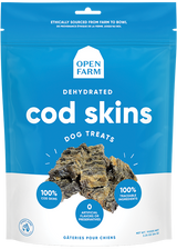 Open Farm Dehydrated Cod Skin Treats 2.25oz - Paw Naturals