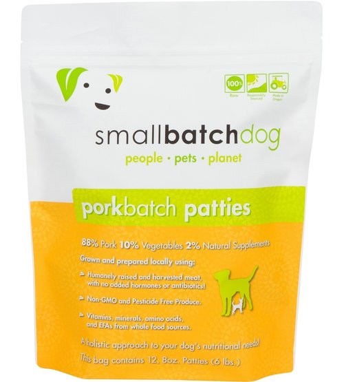 Smallbatch Dog Porkbatch Raw Frozen Food