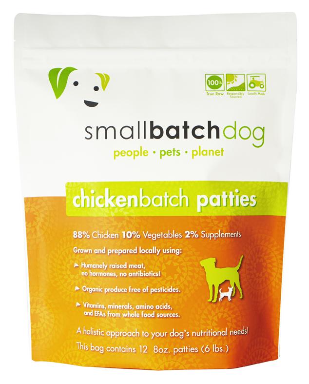 Smallbatch Pets Small Bites Raw Frozen Dog Food 4lb