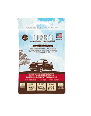 Tucker's Beef & Pumpkin Raw Frozen Dog Food 6lb - Paw Naturals