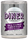 Fromm Diner Slow-Cooked Pulled Pork Entree Canned Dog Food 12.5oz - Paw Naturals