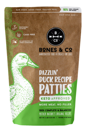 Bones & Co Keto-Approved Raw Frozen Dog Food