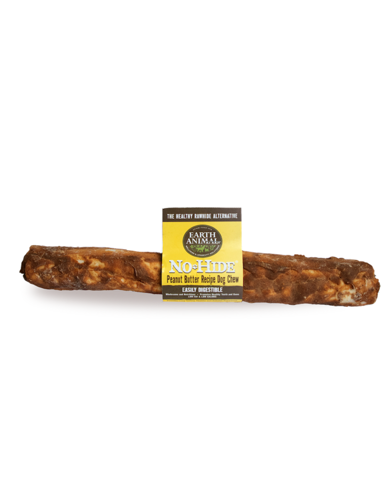 Earth Animal No Hide Peanut Butter Recipe Chew Treat 11" - Paw Naturals
