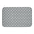 Bone Dry Gray Printed Trellis Paw Pet Mat