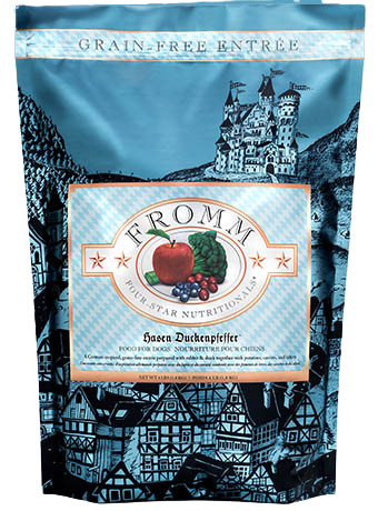 Fromm Four Star Grain-Free Hasen Duckenpfeffer Dry Dog Food