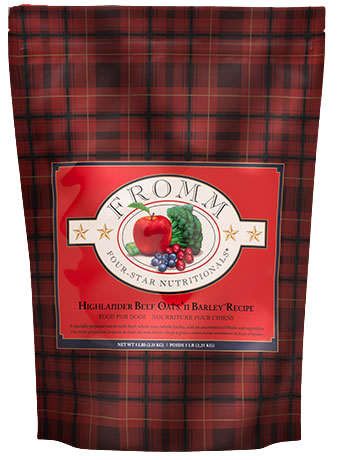 Fromm Four Star Highlander Beef, Oats & Barley Dry Dog Food