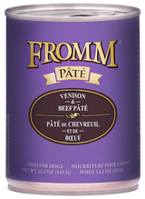 Fromm Pâté Venison & Beef Pate Canned Dog Food 12.2oz