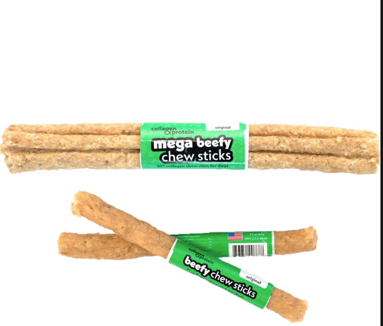 Frankly Pet Beefy Original Chew Sticks