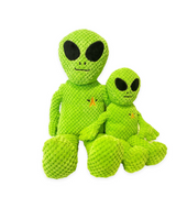 Fabdog Floppy Alien Plush Dog Toy